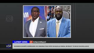 Shannon Sharpe Addresses His Ongoing Feud With Shaquille Oneal Im Ready To Move On Exclusive