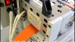 Bandschneideautomat Sheffield HC 530 CE mit Gestell