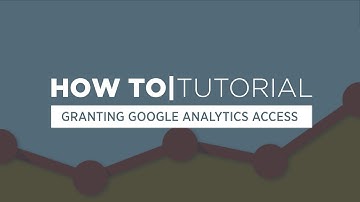 How To Grant Google Analytics Access