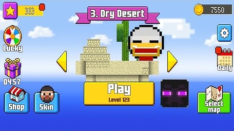 WELCOME TO DRY DESERT MAP in Craft Super Ball Jump with Voice Commentary .