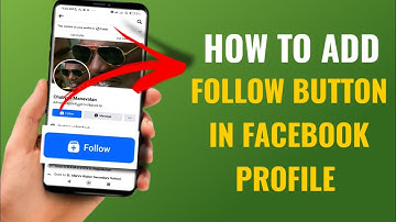 How To Add Follow Button In Facebook Profile | Replace Add Friend Button With Follow Button English