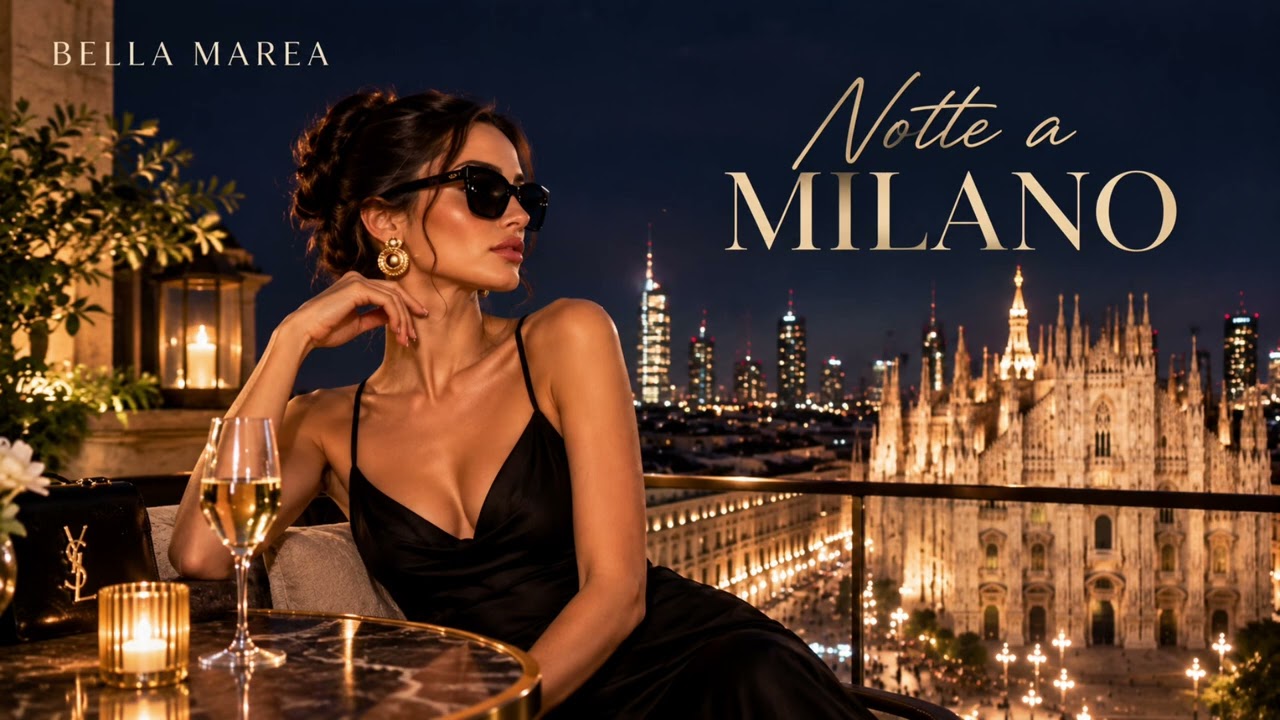 Notte a Milano 🖤✨ | Italian Night Deep House | Bella Marea