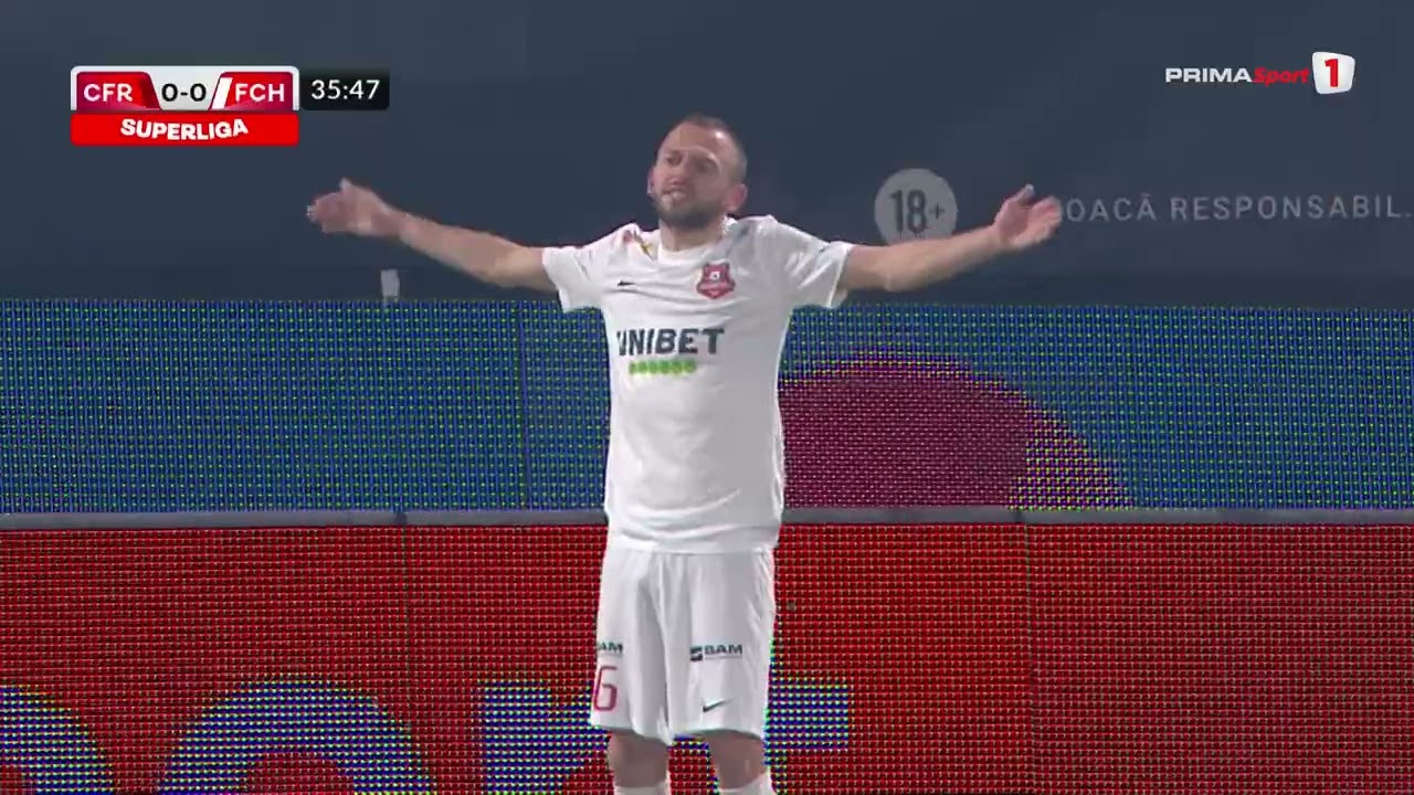 CFR Cluj - Hermannstadt 0-1. Surpriză uriașă la finalul anului în Superliga