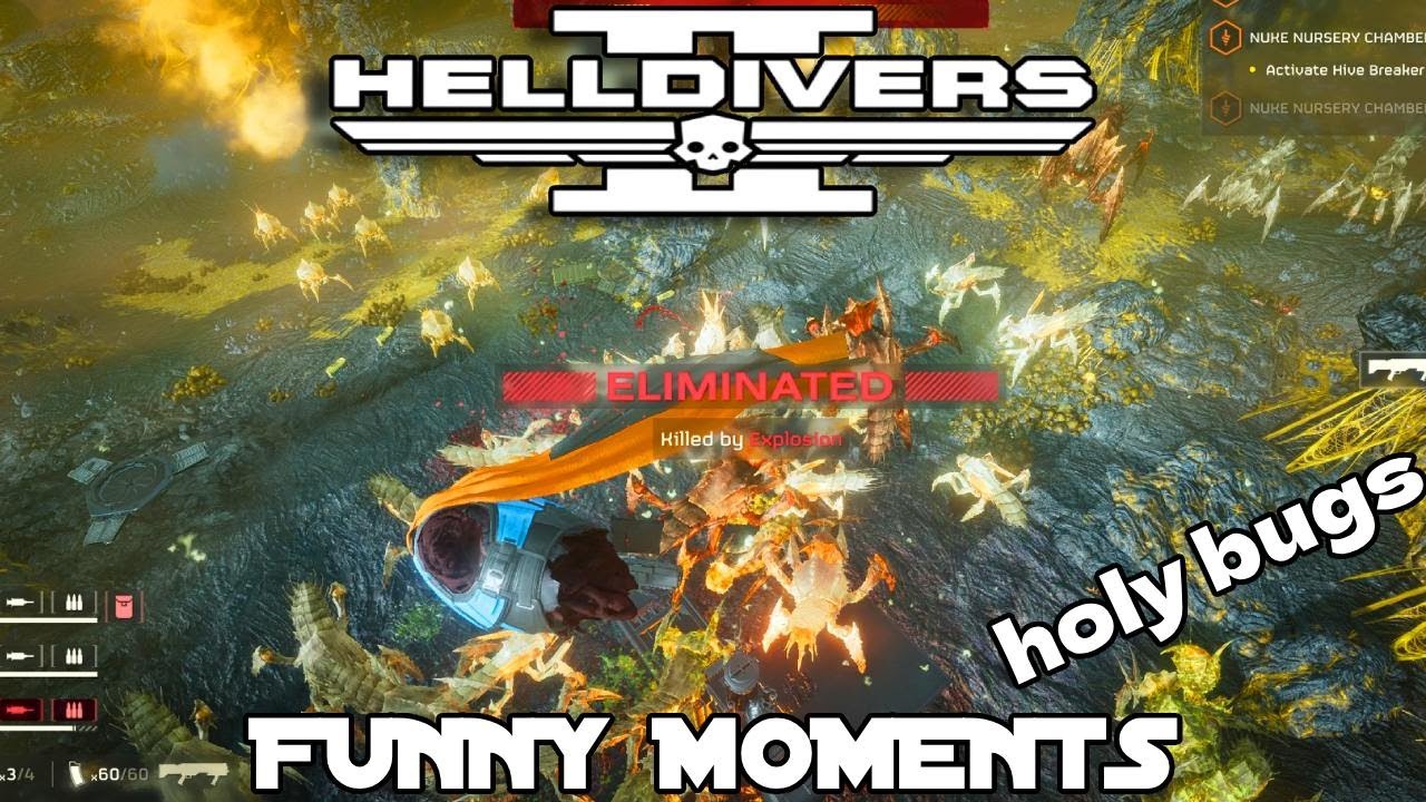 helldivers 2 [funny gameplay moments] - YouTube