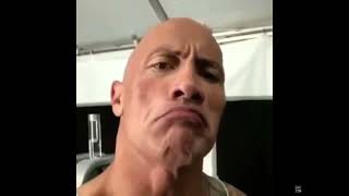 The Rock Meme Face