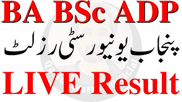 BA BSc Result 2022 PU