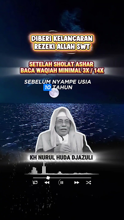 DiBaca Setelah Sholat Ashar #ijazahgusiqdam #khanwarmasyur #ijazahgusbaha #putriariwibowo