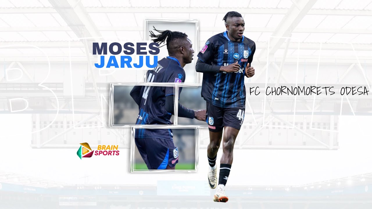 Moses Jarju • Centre Back • FC Chornomorets Odesa • Highlights