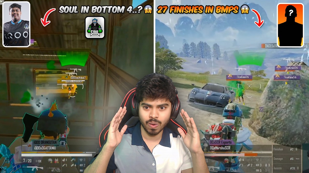 27 FINISHES IN BMPS 🔥 | IQOOSOUL IN BOTTOM 4..? HOW..?
