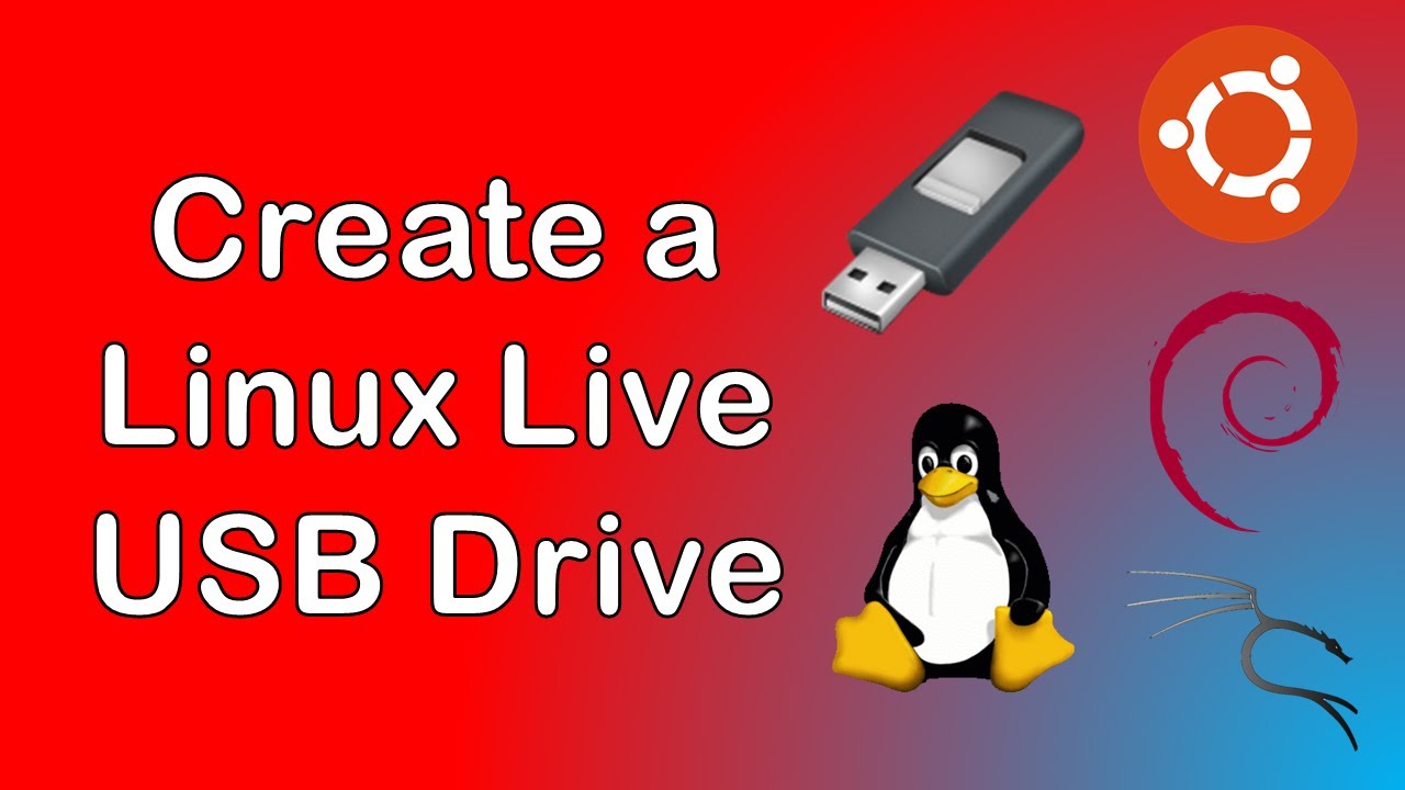 Creating a Linux Live USB Drive - YouTube