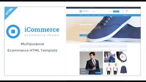 iCommerce - Ecommerce HTML Template by themexy | ThemeForest Download