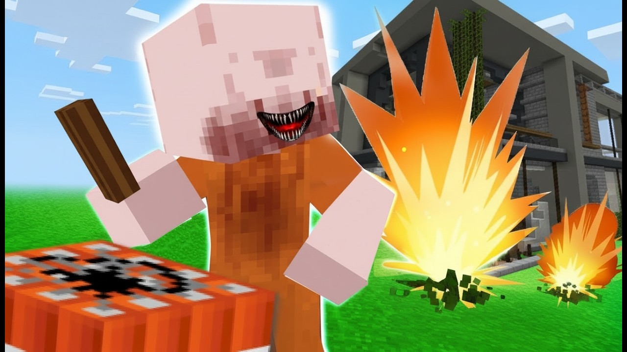 فلم ماين كرافت : الثقب الاسود السجين فجر منزل عائلة احمد البطل 🔥😱