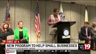 ‘Give me an opportunity’: Akron aims to level playing field for small businesses with new program