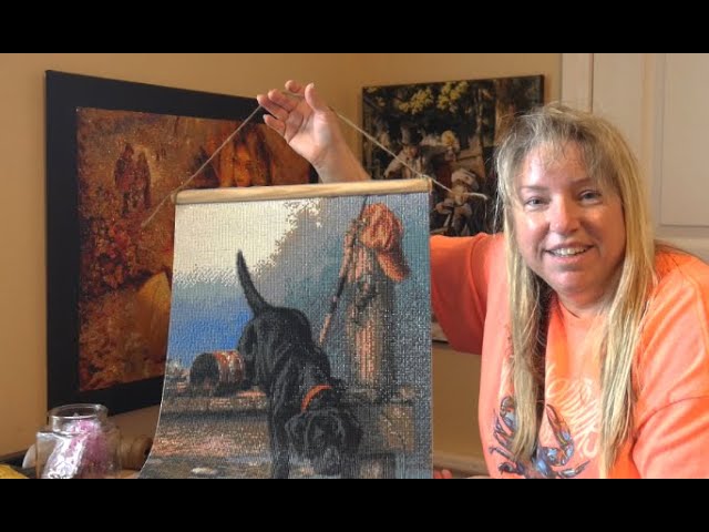 Pretty Neat Creative. How To Work With Large Diamond Painting Canvas. Tips  And Tricks 