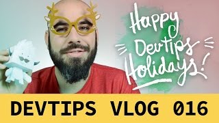 Celebrity Happy DevTips Holidays!  [ DevTips Vlog 016 ] Profile