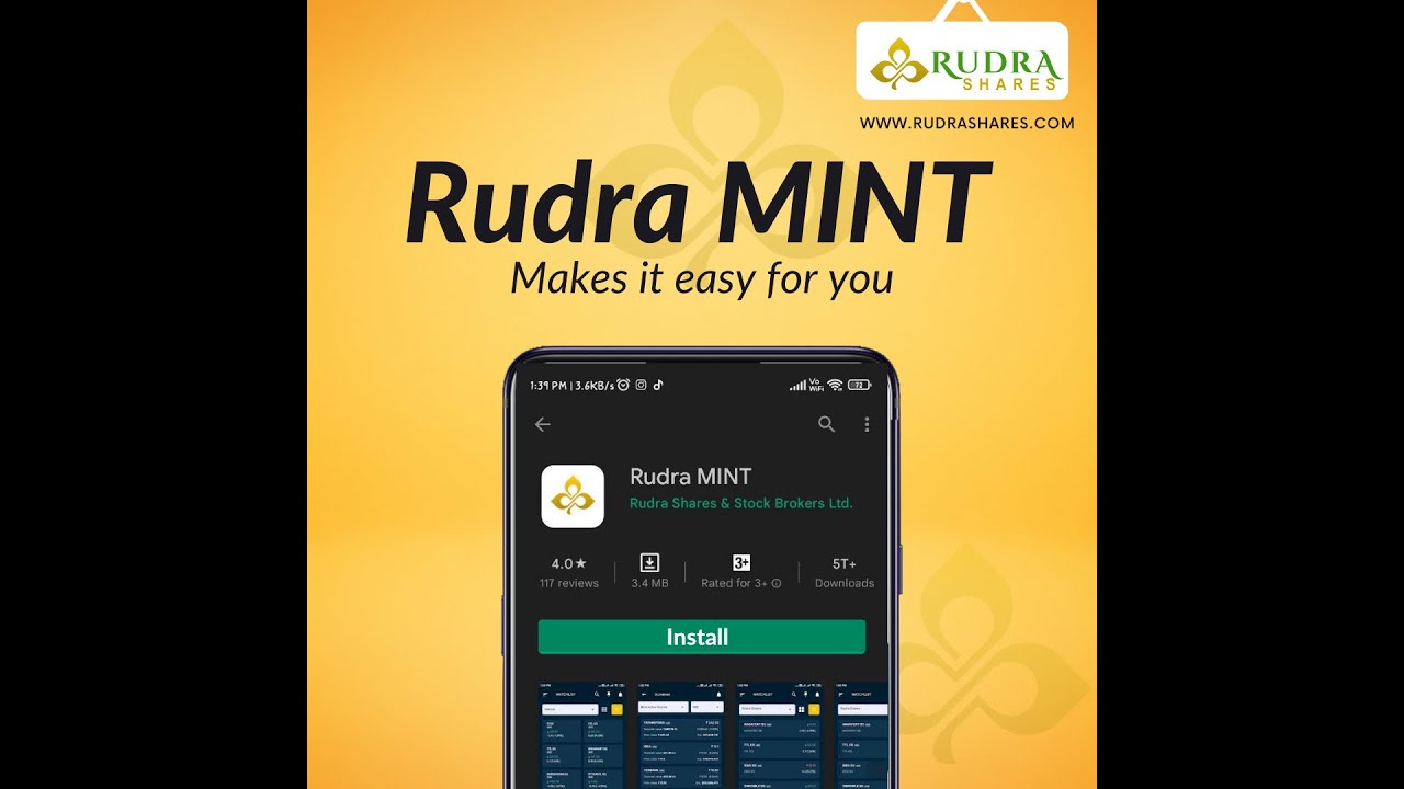 RUDRA MINT Check Profit & Loss in your scripts. YouTube