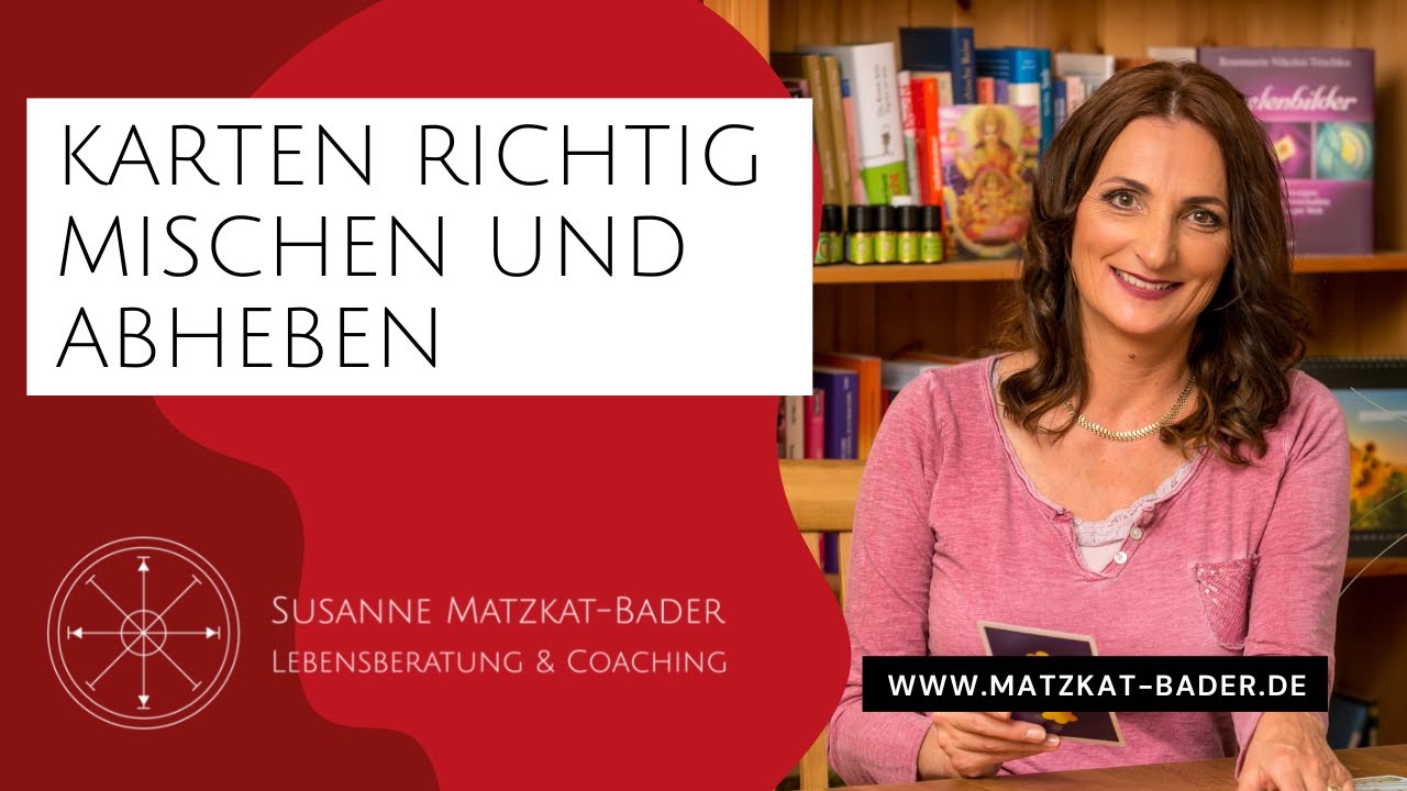 Kartenlegen Anleitung: Richtig mischen, abheben & umgedrehte Karten deuten