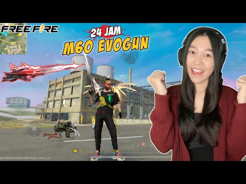 PAKE M60 EVO GUN LEVEL MAX 2JT, DAMAGE NYA SAKIT BANGET - FREE FIRE INDONESIA
