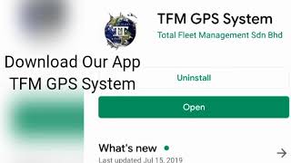 TFM GPS System App Function (History Playback) screenshot 3