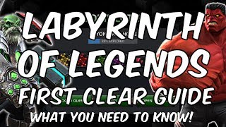 Labyrinth Of Legends First Clear Guide - What You Need To Know - Marvel Contest Of Champions screenshot 4