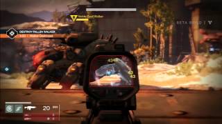 Destiny: How to kill a Devil Walker like a Boss (720p PS3)