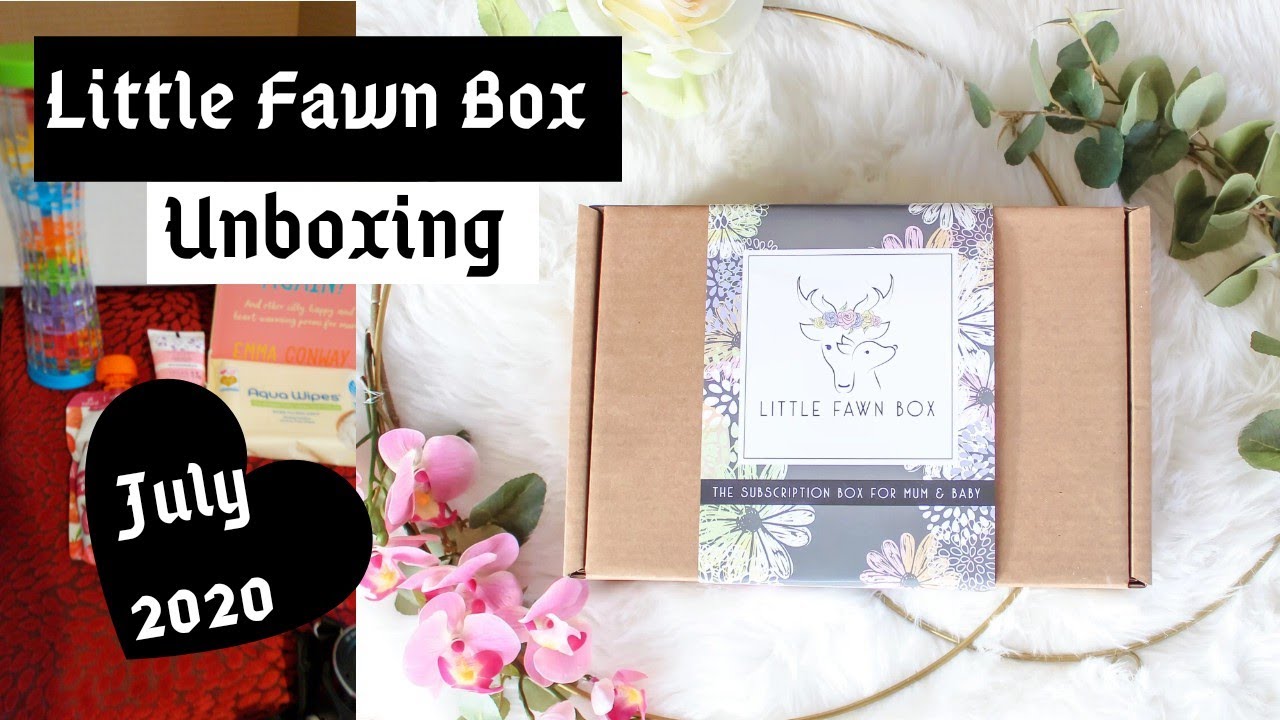 Little Fawn Box Unboxing July 2020 // Discount/ Promo code YouTube