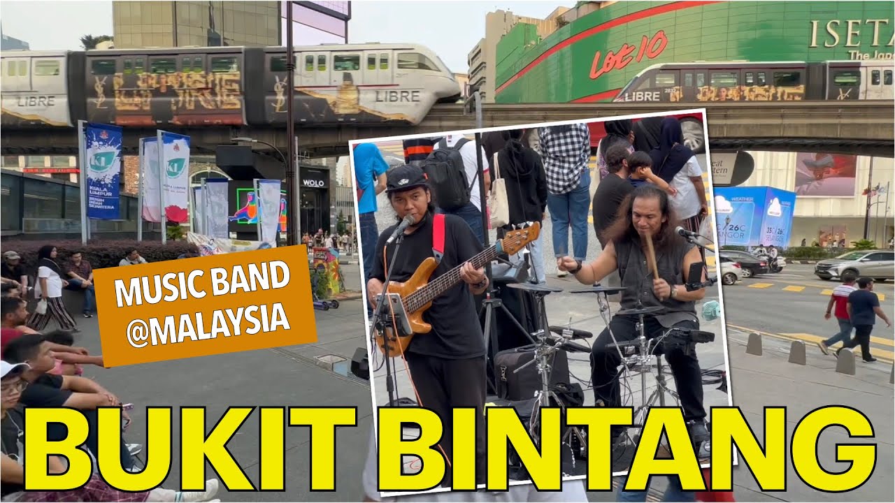 Music Band Bukit Bintang Kuala Lumpur Malaysia Music Show