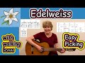 Edelweiss (Easy Guitar and Walking Bass)