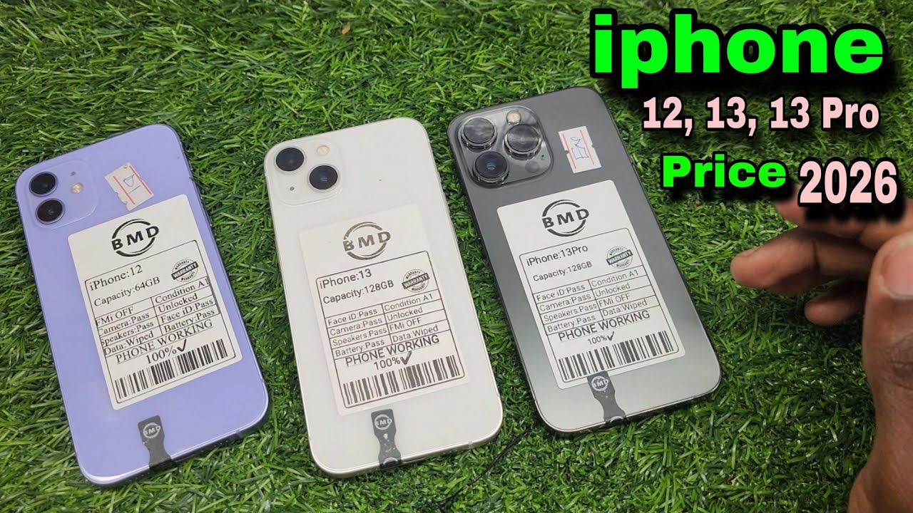 Обзор цен на iPhone 12, iPhone 13, iPhone 13 Pro в 2026 году.