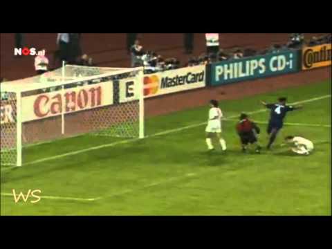 Patrick Kluivert Goal vs AC Milan (Champions League Final 1995)