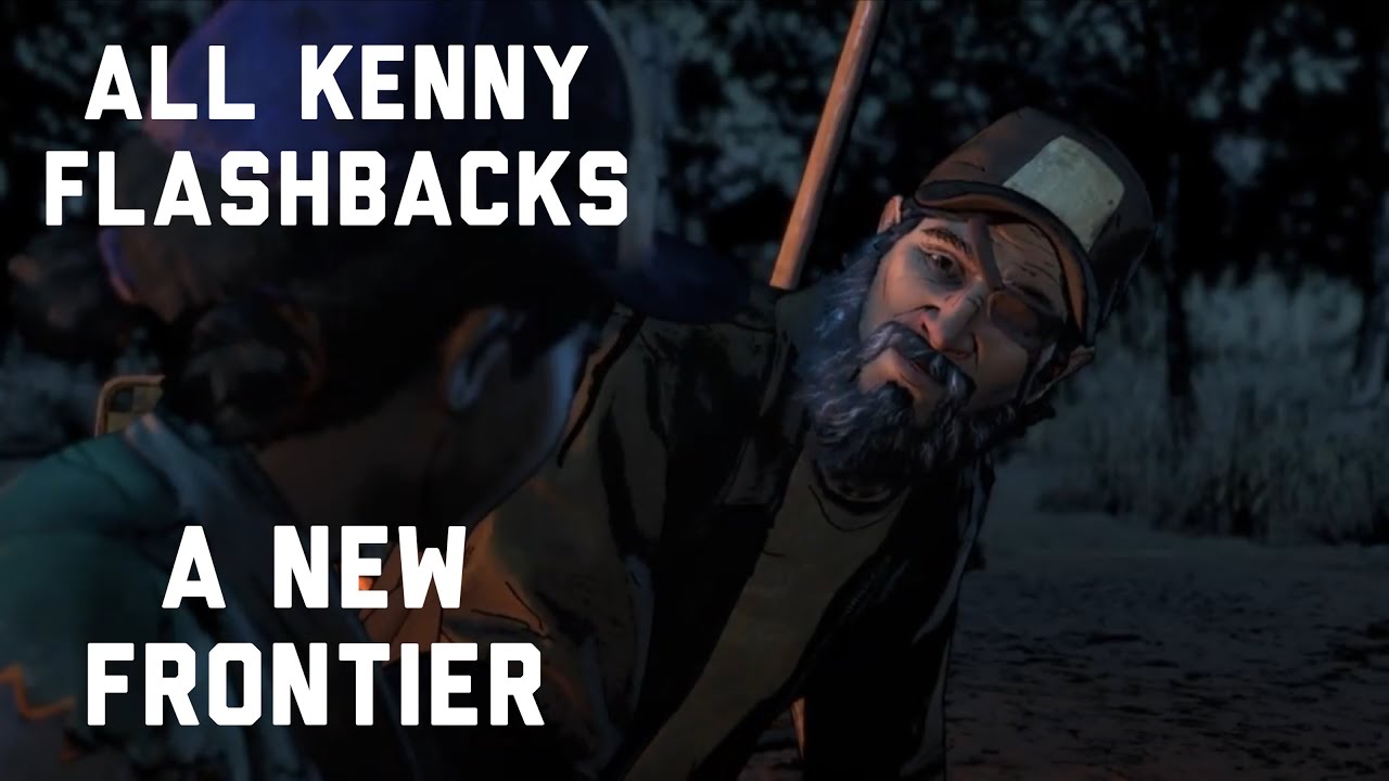All Kenny Flashback Scenes - The Walking Dead Definitive (A New Frontier)