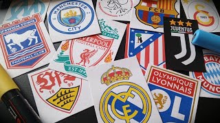 FOOTBALL Emblem Drawing Collection ⚽ EPISODE 2