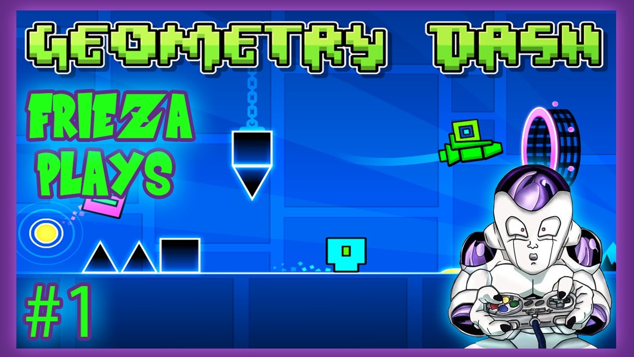 Я НЕ МОГУ ПЕРЕСТАТЬ ПЕТЬ! ФРИЗА ИГРАЕТ В GEOMETRY DASH 1!