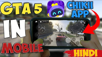 How to play GTA 5 in MOBILE 🤫 || GTA 5 Chikii Cloud Gaming 2025