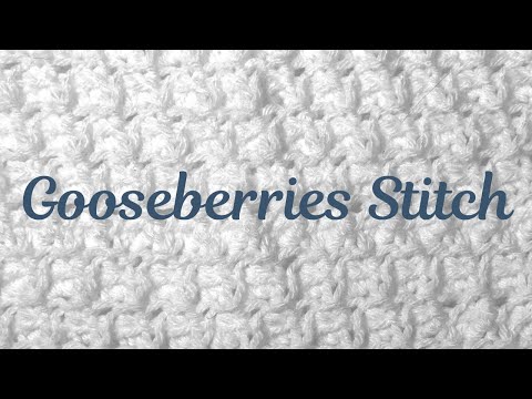 Gooseberries Stitch | Week 9 - Winter Stitch Sampler Knit Along