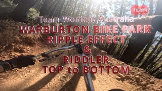 Warburton Bike Park Ripple Effect Riddler - Team Wombat Mountainbike