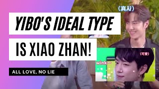 How Yibo’s ideal type changed because of Xiao Zhan! [ENG SUB] | Yizhan screenshot 4