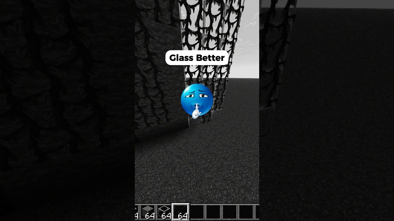 Vines grow faster on glass 