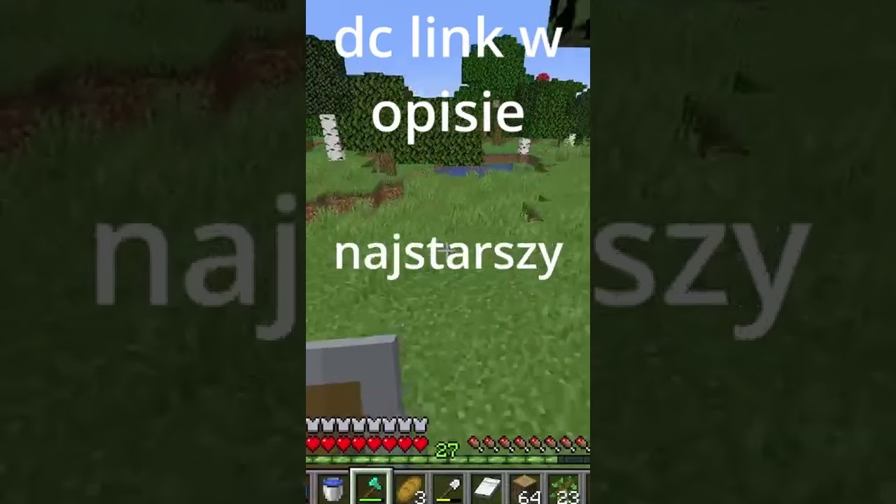 Najstarszy BLOK w Minecraft!!