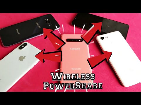 Galaxy S10:  How to Turn On & Use Wireless PowerShare (Reverse Wireless Charging)