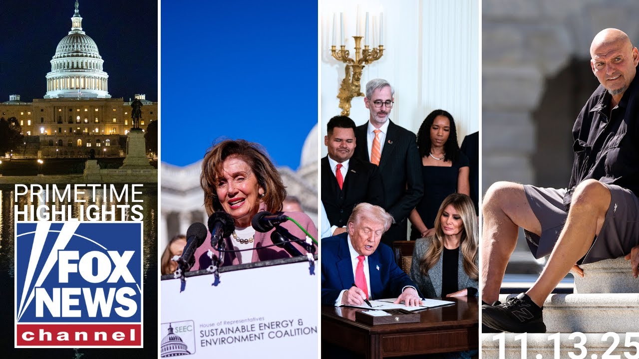 Fox News Highlights - November 13th, 2025