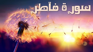 سورة فاطر بصوت القارئ هزاع البلوشي