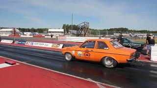 Drag-And-Drive Opel Kadett 5,56s at Mantorp Park