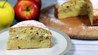 Яблочный пирог на творожном тесте. Творожная выпечка к чаю вкусно и просто