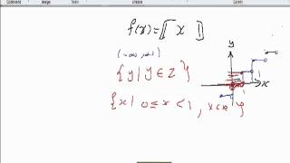 8) خصائص الدالة الدرجية (دالة أكبر عدد صحيح)  - الدوال الرئيسية (الأم) والتحويلات الهندسية