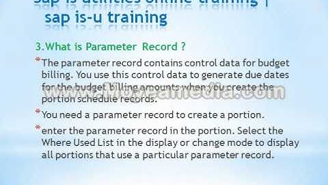 sap is utilities online training , sap isu training