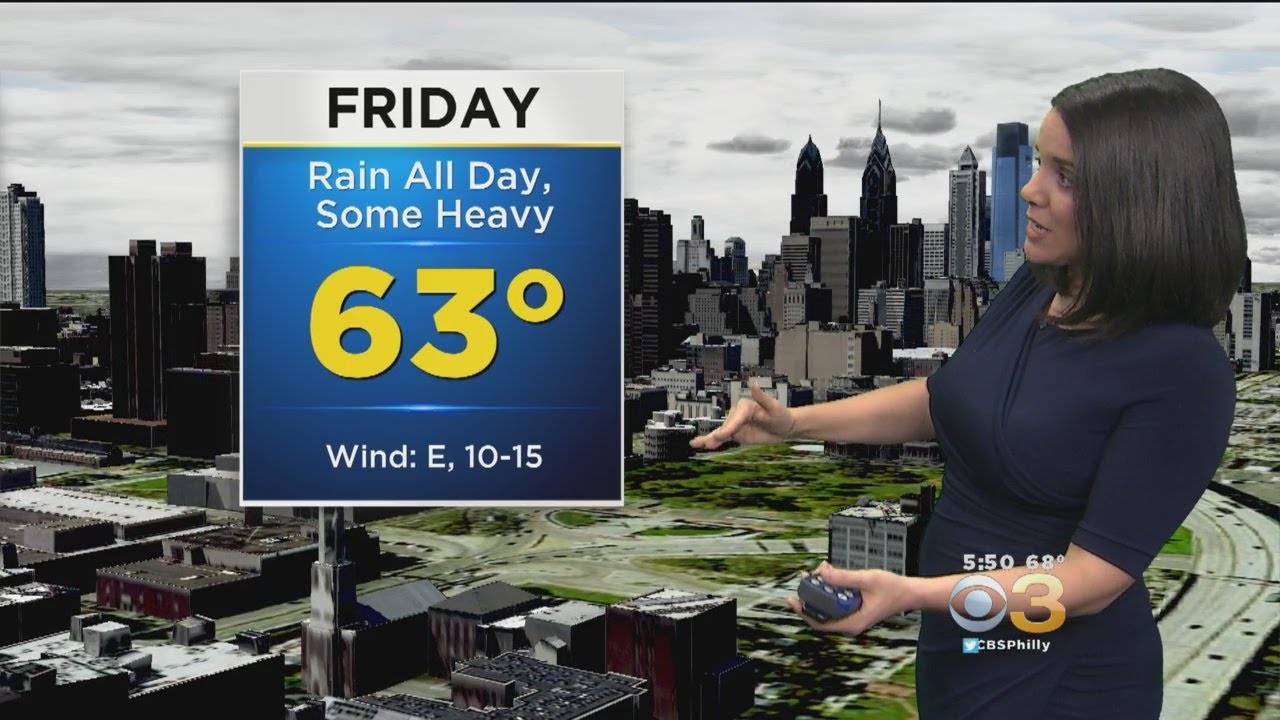 Weather Watchers: Timing The Heaviest Rain - YouTube