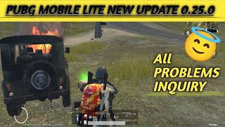 PUBG MOBILE LITE 0.25.0 Update: All Problems Revealed?! UPDATE All PROBLEMS.