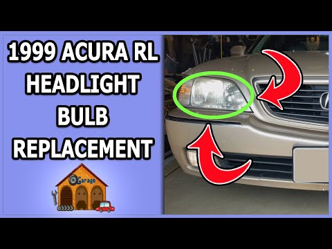 1999 Acura RL Headlight Bulb Replacement