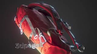 Red Backpack Animation
